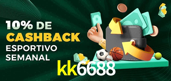 10% de bônus de cashback na kk6688