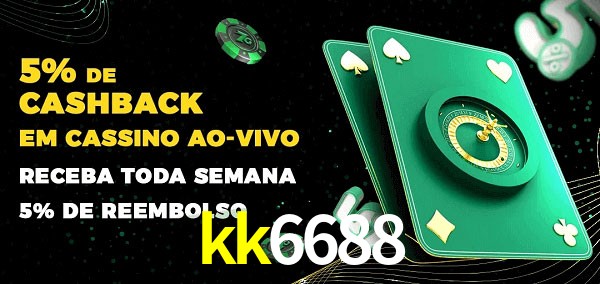 Promoções do cassino ao Vivo kk6688